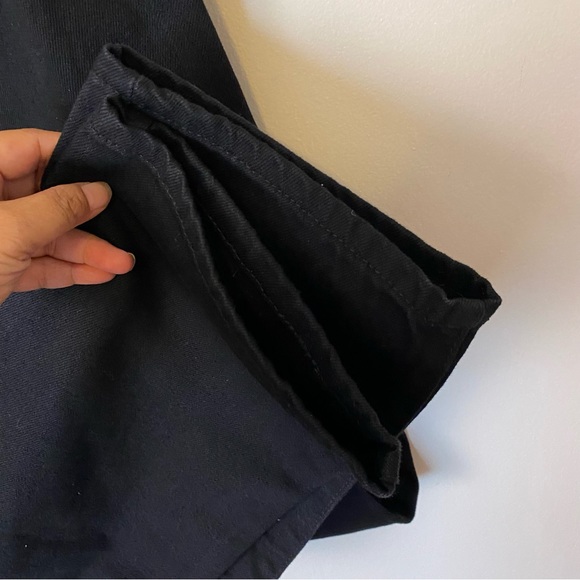 WEWOREWHAT women’s black rigid denim mom jeans in jet black size 27 NEW - Picture 5 of 8